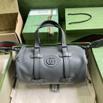 GUCCI Same Tone Double G Small Luggage Bag Model: 725701