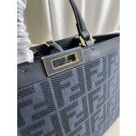 FENDI Peekaboo X-Tote handbag embroidered Tote model number: 1819