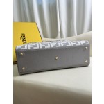 FENDI Peekaboo X-Tote handbag embroidered Tote model number: 1819