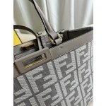 FENDI Peekaboo X-Tote handbag embroidered Tote model number: 1819