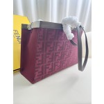 FENDI Peekaboo X-Tote handbag embroidered Tote model number: 1819