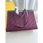 FENDI Peekaboo X-Tote handbag embroidered Tote model number: 1819