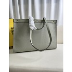 FENDI Peekaboo X-Tote handbag embroidered Tote model number: 1819