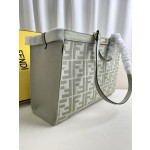 FENDI Peekaboo X-Tote handbag embroidered Tote model number: 1819