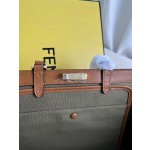 FENDI Peekaboo X-Tote handbag embroidered Tote model number: 1819