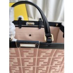 FENDI Peekaboo X-Tote handbag embroidered Tote model number: 1819
