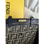 FENDI Peekaboo X-Tote handbag embroidered Tote model number: 1819