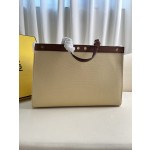 FENDI Peekaboo X-Tote handbag embroidered Tote model number: 1819