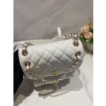 CHANEL 22A Series AS2908 Sheepskin DUMA Backpack