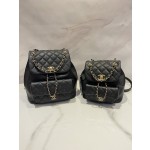 CHANEL 22A Series AS2908 Sheepskin DUMA Backpack