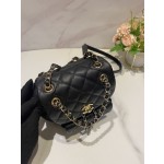 CHANEL 22A Series AS2908 Sheepskin DUMA Backpack