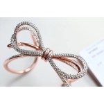 Swarovsk Heavy Industry Bow Wide Bracelet