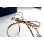 Swarovsk Heavy Industry Bow Wide Bracelet