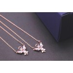 Swarovsk Little Angel Clavicle Necklace