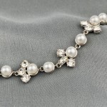 Givenchy Crystal Pearl Bracelet