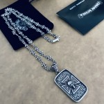 Croix Classic Retro Skull Head Pendant