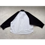 Balenciaga silhouette patchwork shirt