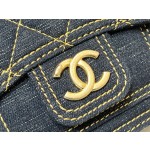 CHANEL Super Hot Mini Denim Messenger Bag AP33490068