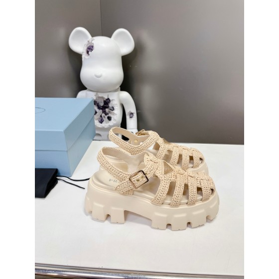 Prada pig cage shoes