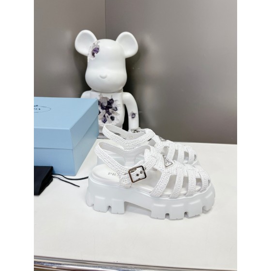 Prada pig cage shoes