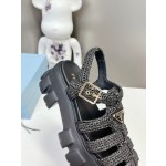 Prada pig cage shoes