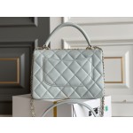 Chanel Trendy cc All Steel Precision Carved 𝟷𝟺𝙺 Light Gold Buckle