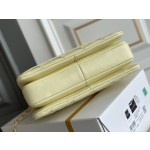 Chanel Trendy cc All Steel Precision Carved 𝟷𝟺𝙺 Light Gold Buckle