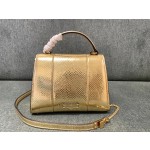Valentino Gold Snake Professional Briefcase Model 0530 Mini
