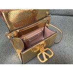 Valentino Gold Snake Professional Briefcase Model 0530 Mini