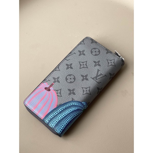 LOUIS VUITTON Pumpkin Print YK Zippy Wallet M81971