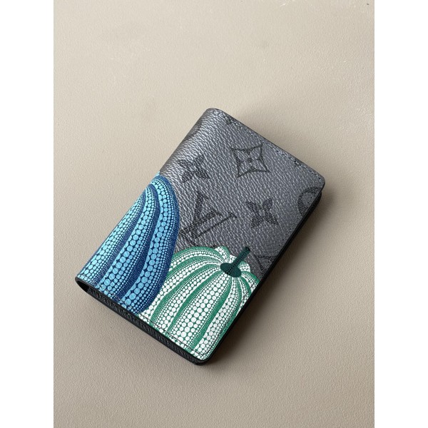 LOUIS VUITTON pumpkin print pocket wallet (card bag) M81969