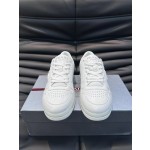 Prada men's leather sports shoes