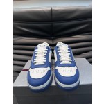 Prada men's leather sports shoes