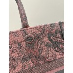 DIOR Tote tiger embroidery latest color matching