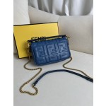 FENDI Baguette Leather Handbag Model Number: 212