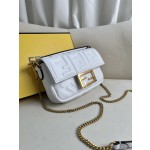 FENDI Baguette Leather Handbag Model Number: 212