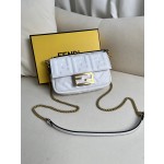 FENDI Baguette Leather Handbag Model Number: 212