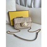 FENDI Baguette Leather Handbag Model Number: 212