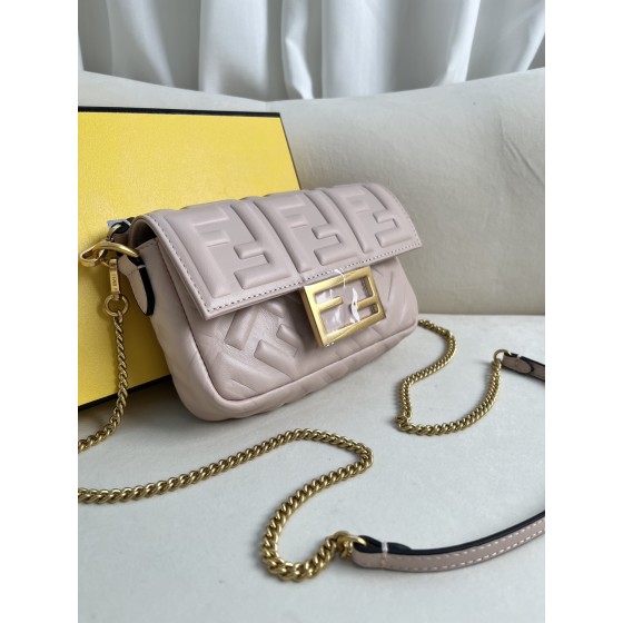 FENDI Baguette Leather Handbag Model Number: 212
