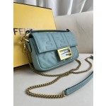 FENDI Baguette Leather Handbag Model Number: 212