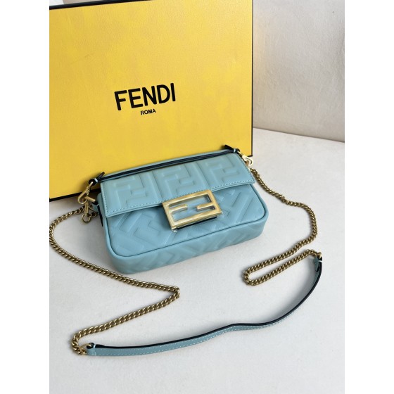 FENDI Baguette Leather Handbag Model Number: 212