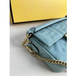 FENDI Baguette Leather Handbag Model Number: 212