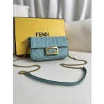 FENDI Baguette Leather Handbag Model Number: 212
