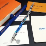 LOUIS VUITTON YK Monogram Chain bracelet with pumpkin shaped decoration