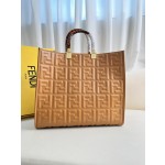 FENDI Medium Sunshine Shopping Handbag Model Number: 877