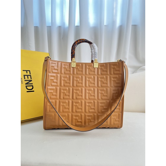 FENDI Medium Sunshine Shopping Handbag Model Number: 877