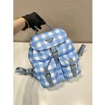 Prada Plaid Backpack 🎉 1BZ677