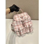 Prada Plaid Backpack 🎉 1BZ677