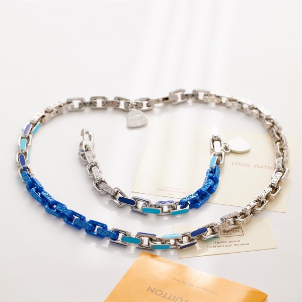 LOUIS VUITTON YK PARADISE CHAIN 手链M0977M