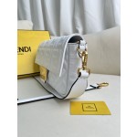 FENDI Baguette Leather Handbag Model Number: 211